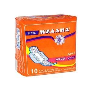 Прокладки Милана Ultra Normal Dry 10 шт.