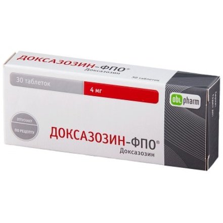 Доксазозин-ФПО таблетки 4 мг 30 шт.