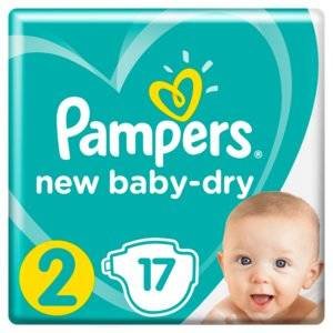 Подгузники Pampers New Baby-Dry размер 2 4-8 кг 17 шт.