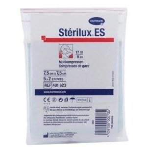 Марлевые салфетки Hartmann Sterilux ES 7,5х7,5 см 10 шт.