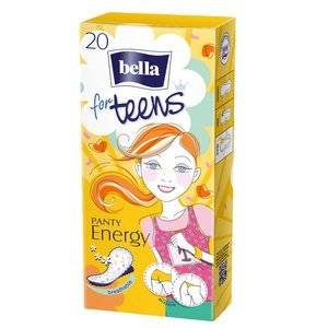 Прокладки ежедневные Bella Ultra Energy for teens для подростков 20 шт.