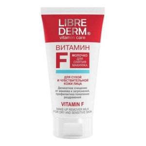 Молочко для снятия макияжаLibrederm Витамин F для сухой и чувствительной кожи 150 мл