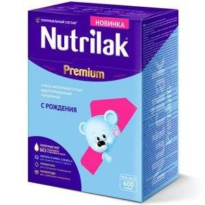 Nutrilak 1 Premium Сухая молочная смесь с 0 мес., 600 г