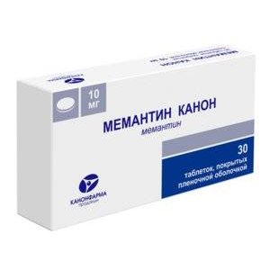 Мемантин Канон таблетки 10 мг 30 шт.