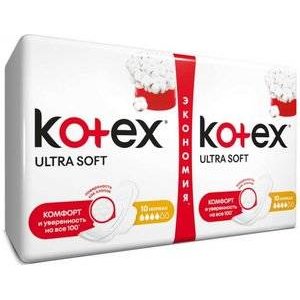 Прокладки Kotex Ultra Soft Normal 20 шт.