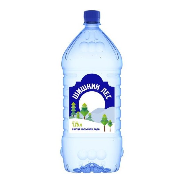 Вода питьевая Шишкин Лес негазированная 1,75 л