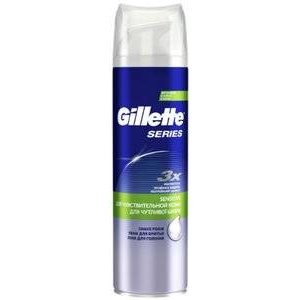 Пена для бритья Gillette Series для чувствительной кожи 250 мл