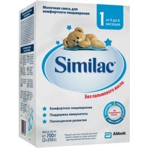Similac 1 Смесь сухая молочная от 0 до 6 месяцев 700 г
