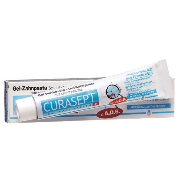 Зубная паста Curaprox 0,20% хлоргексидина гелеобразная 75 мл