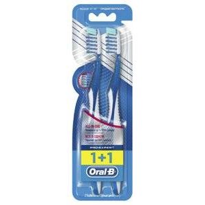 OralB Зубная щётка Pro-Expert CrossAction все в одном medium, 2 шт.