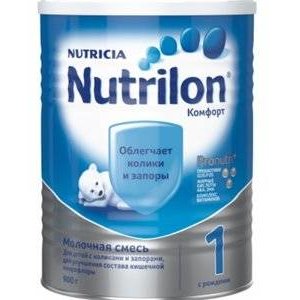 Нутрилон-1 Комфорт смесь сухая молочная с рождения 900 г