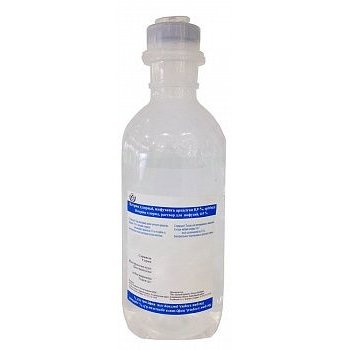 Натрия хлорид раствор для инфузий 0,9% 200 мл флакон полимерный 1 шт.