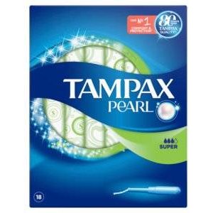 Тампоны Tampax Pearl Regular Super с аппликатором 18 шт.