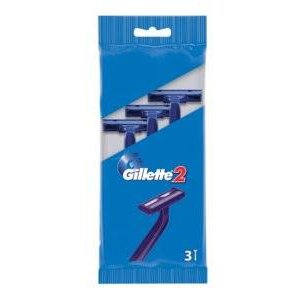 Бритва мужская Gillette-2 одноразовая 3 шт.
