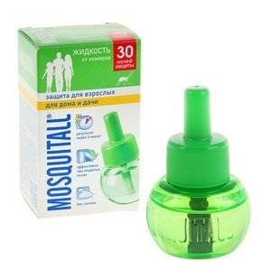 Жидкость от комаров Mosquitall защита для взрослых 30 ночей