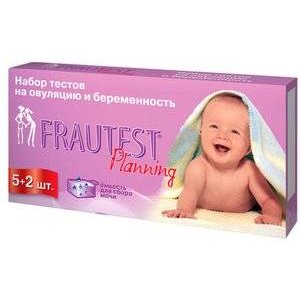 Frautest Planning Тест на овуляцию и беременность 5+2 шт.