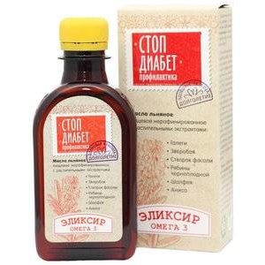 Льняное масло Компас здоровья Стоп диабет 200 мл