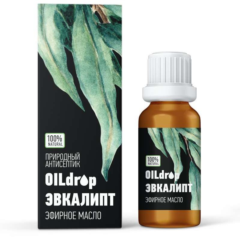 OilDrop масло эфирное Эвкалипт 10мл Эльфарма