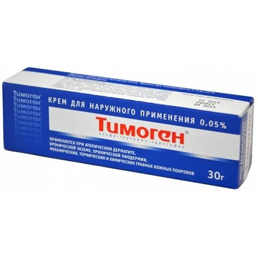 Тимоген крем для наружного применения 0,05% 30 г туба 1 шт.