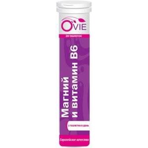 Магний и витамин В6 Ovie таблетки шипучие 20 шт.