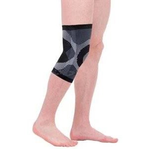 Тривес бандаж компрессионный на коленный сустав серый размер M Т-8526 бккс