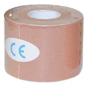 Кинезио-тейп бинт лечебный SF 0192 бежевый 5х500 cм