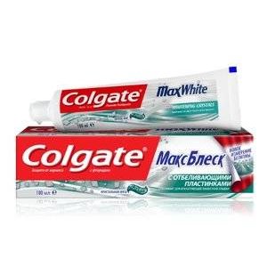 Зубная паста Colgate макс блеск отбеливающая 100 мл