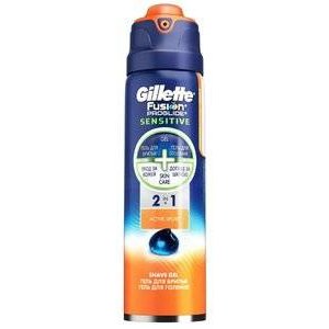Гель для бритья Gillette Fusion ProGlide 2-в-1 Active Sport для чувствительной кожи 170 мл