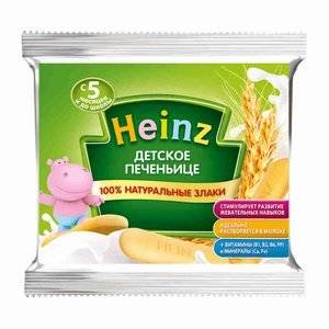 Печенье детское Heinz с 5 мес. 60 г