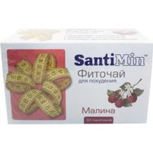 Чай Сантимин малина ф/пак 30 шт.