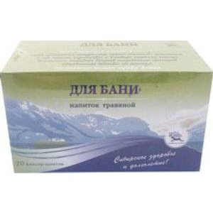 Фитосбор Для Бани фильтр-пакеты 1,5 г 20 шт.