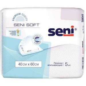 Пеленки Seni Soft 40х60 см 5 шт.
