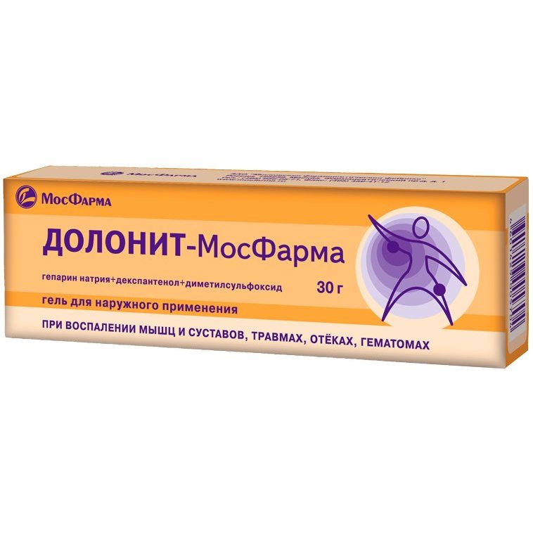 Долонит-МосФарма гель для наружного применения туба 30 г