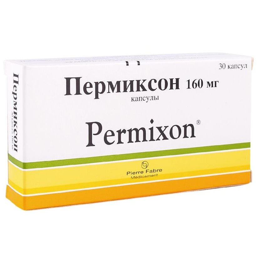 Пермиксон капсулы 160 мг 30 шт.