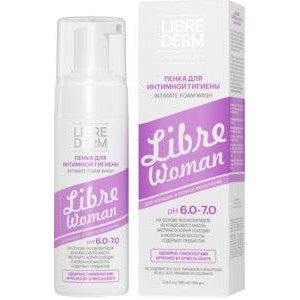 Пенка для интимной гигиены Librederm Libre Woman в период менопаузы Ph 6,0-7,0 160 мл
