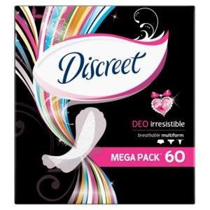 Прокладки ежедневные Discreet Deo Irresistible Multiform 60 шт.