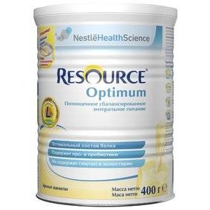 Смесь Nestle Resource Optimum для для детей старше 7 лет и взрослых 400 г