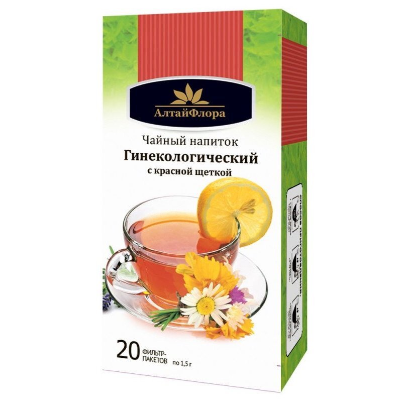 Чайный напиток Красная щетка фильтр-пакеты 20 шт.