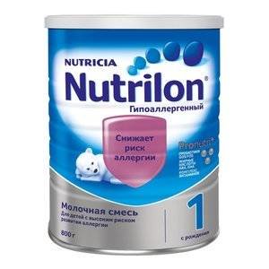 Нутрилон-1 Гипоаллергенный смесь сухая молочная с рождения 800 г