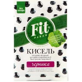 Кисель витаминизированный ФитПарад черника 30 г