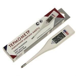 Термометр Amrus AMDT-14 медицинский цифровой