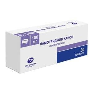 Ламотриджин Канон таблетки 100 мг 30 шт.