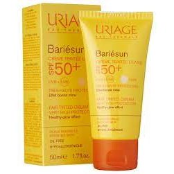 Крем тональный солнцезащитный Uriage Bariesun SPF 50+ Светлый 50 мл