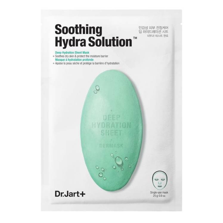 Маска для лица Dr.Jart+ Vital Hydra Solution Dermask увлажняющая Алое Вера 25 г