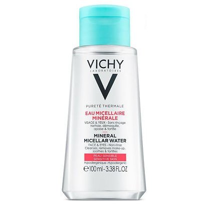 Мицеллярная вода Vichy Purete Thermale Минералы для чувствительной кожи 100 мл