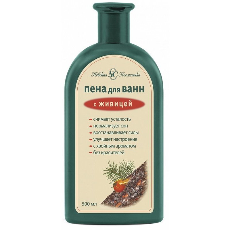 Пена для ванн Невская Косметика с живицей 500 мл