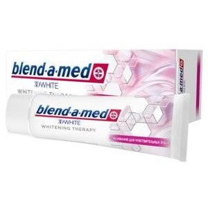 Зубная паста Blend-a-med 3D White Therapy Отбеливание для чувствительных зубов 75 мл.