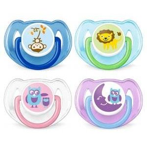 Пустышка Avent Classicс животными 6-18 мес. SCF197/22 2 шт.