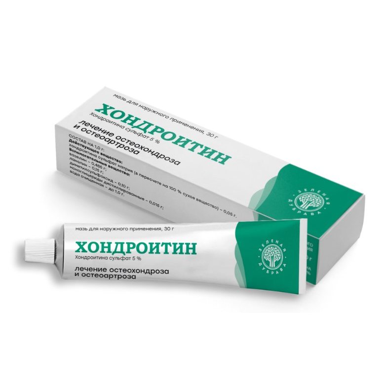 Хондроитин мазь для наружного применения 5 % 30 г туба 1 шт.