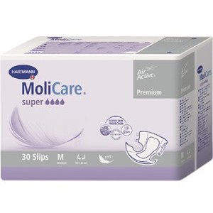 Hartmann Molicare подгузники premium super soft размер M 90-120 см 30 шт.